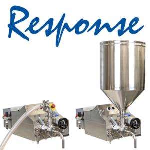 Response volumetric benchtop semi-automatic filling machine