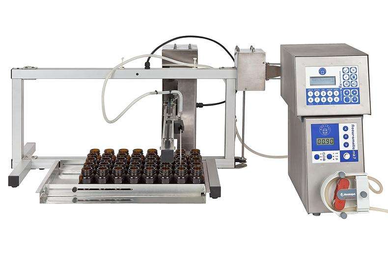 XYZ Distributor and Peristaltic Filling Unit small batch semi-automatic filling machine