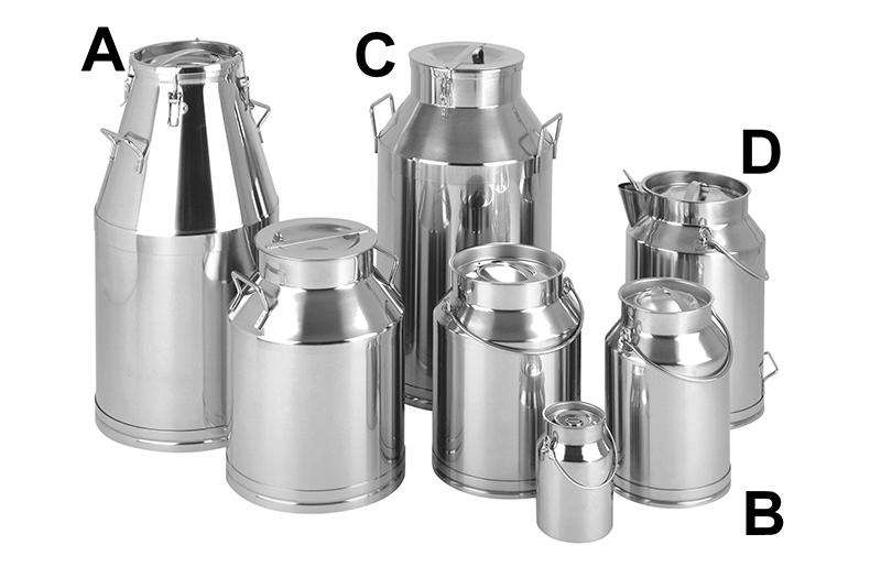 Hygienic Stainless Steel Churns