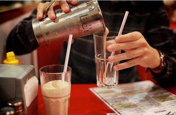 Eds Easy Diner Retro Milkshake Beakers