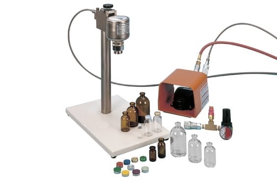 Powered Vial Crimping Unit