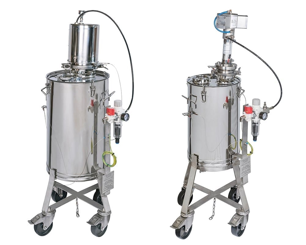 Hygienic Stainless Steel Mixing Containers Vessels